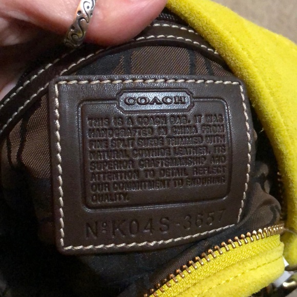 Like new unique coach soft leather purse. - Picture 8 of 8